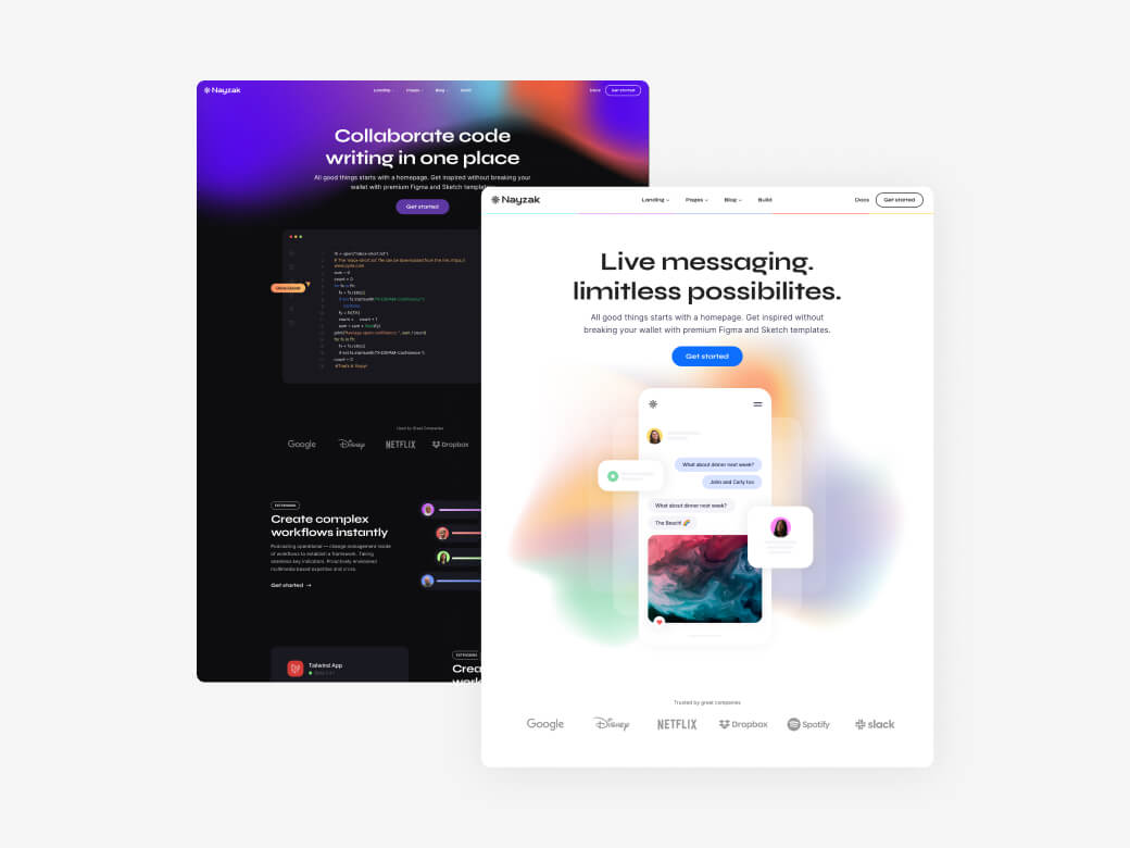 Nayzak SAAS Templates & UI Kit